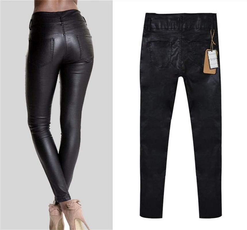legging imitation cuir