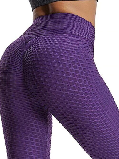 legging anti cellulite violet