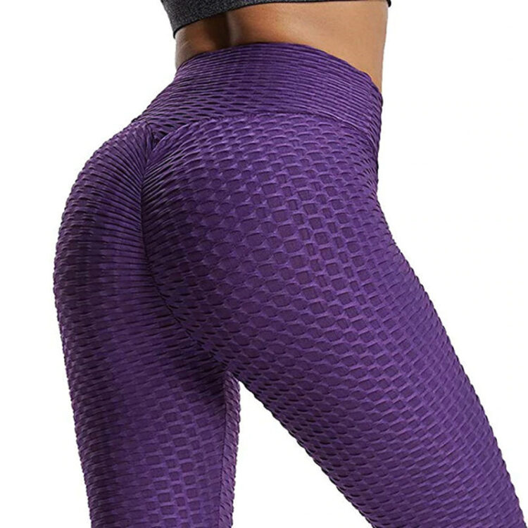 legging anti cellulite violet
