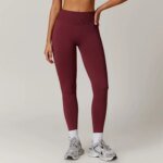 Legging seamless effet push up rouge