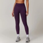 Legging seamless effet push up violet