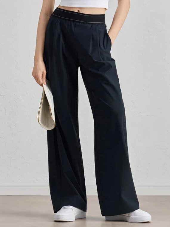 Pantalon de yoga fluide taille haute