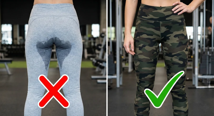 Comment éviter les traces de transpiration sur les leggings ?